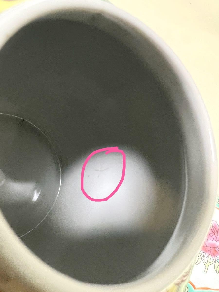 Amazon.co.jp: 中国景徳鎮 青花 花鳥図 茶入れ 茶壷 茶道具